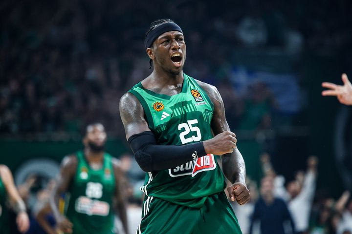 Ο Κέντρικ Ναν αναδείχθηκε MVP της EuroLeague για τον Απρίλιο και τον Μάιο, κάνοντας όργια με τον Παναθηναϊκό AKTOR