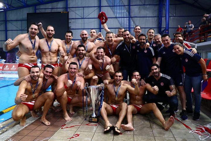 Α1 πόλο ανδρών: Δύο πλέον οι “αυτοκράτορες”, ο Ολυμπιακός έπιασε σε πρωταθλήματα τον Εθνικό