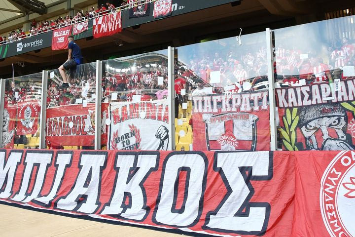 Ολυμπιακός – Φιορεντίνα: Γεμίζει η κερκίδα των ερυθρόλευκων φιλάθλων