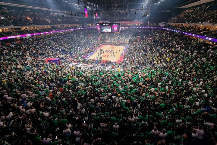 Final Four 2024, Παναθηναϊκός AKTOR: Πράσινη η Uber Arena, πάνω από 8.000 φίλοι του τριφυλλιού στο γήπεδο