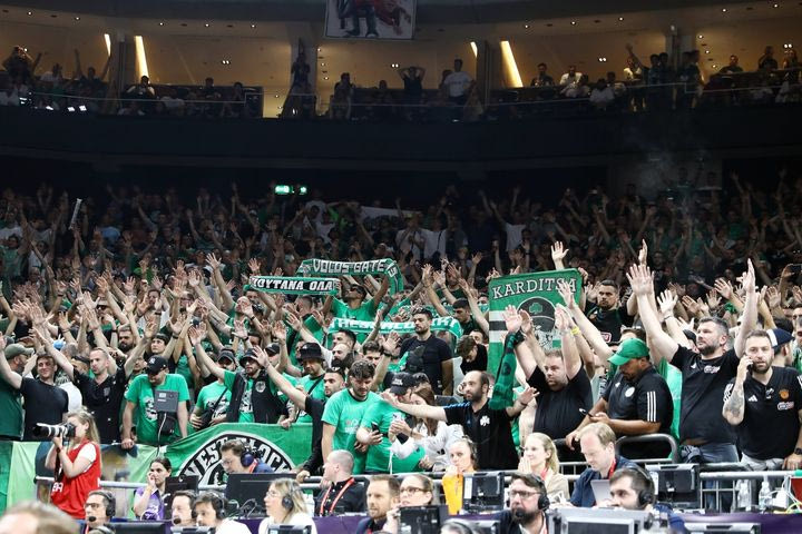 Final Four 2024, Παναθηναϊκός AKTOR: Η είσοδος των παικτών στον αγωνιστικό χώρο εν μέσω αποθέωσης