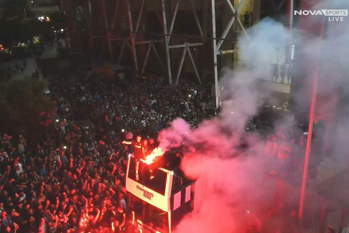ΠΑΟΚ: Με ανοιχτό λεωφορείο στον Λευκό Πύργο για την αποθέωση οι πρωταθλητές