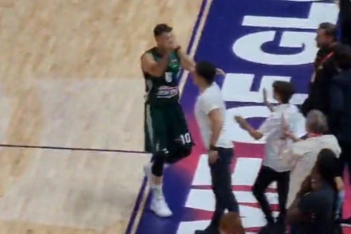Final Four 2024, Παναθηναϊκός AKTOR – Φενέρμπαχτσε: Ο πανηγυρισμός του Γιαννακόπουλου με τον Σλούκα μετά την πράσινη πρόκριση