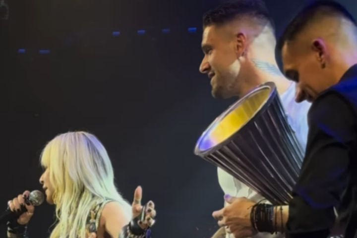 Η πλάκα της Βίσση με Πασχαλάκη και Αλεξανδρόπουλο στην σκηνή: “Πού είναι οι σεκιούριτι να τους κατεβάσουν;”