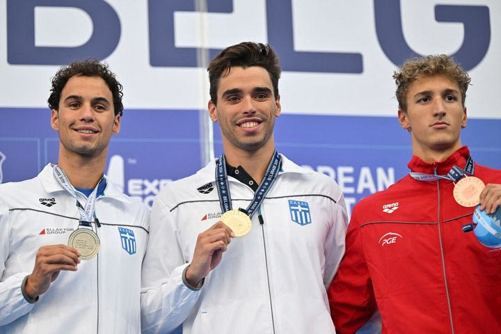 Ευρωπαϊκό Υγρού στίβου: Η απονομή των μεταλλίων στους Χρήστου – Μακρυγιάννη