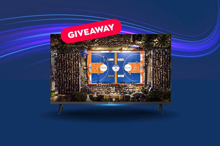Κέρδισε μια τηλεόραση Tesla Android TV 40” από το SPORT24 και το Stoiximan AegeanBall Festival
