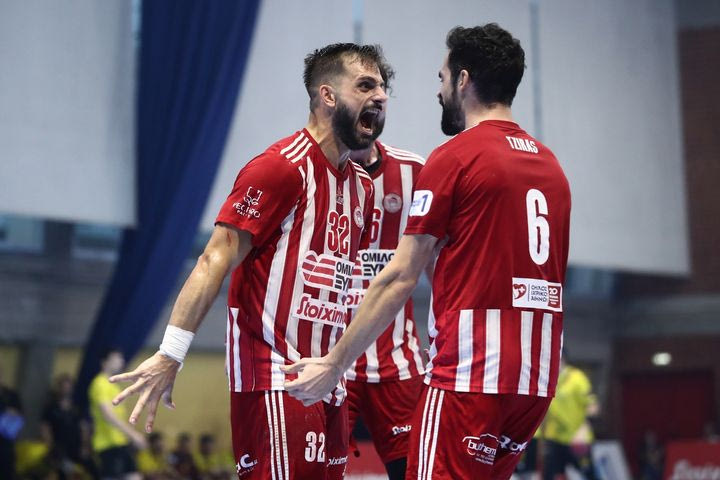 Ο Ολυμπιακός έφτασε τους 314 τίτλους σε ομαδικά αθλήματα μετά την κατάκτηση της Α1 χάντμπολ ανδρών