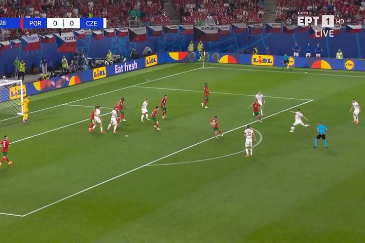 Euro 2024, Πορτογαλία – Τσεχία: Στην πρώτη τελική στην εστία οι Τσέχοι άνοιξαν το σκορ με τον Πρόβοντ