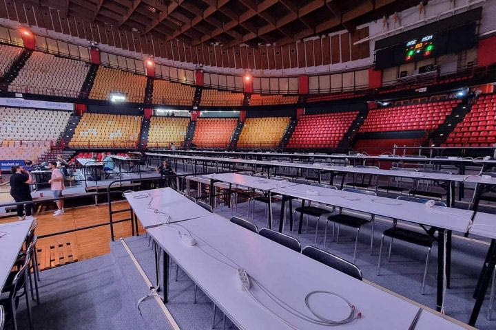 Η νέα όψη των δημοσιογραφικών και των court seats στο ΣΕΦ για την Εθνική ομάδα