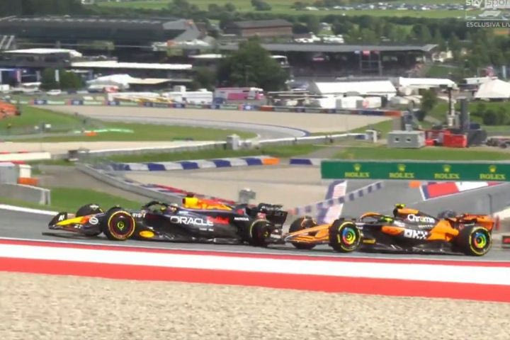 Formula 1: Συγκλονιστική εξέλιξη, Φερστάπεν – Νόρις μονομαχούσαν για την πρωτιά και συγκρούστηκαν