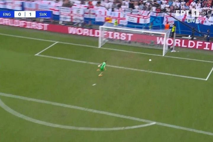 Euro 2024, Αγγλία – Σλοβακία: Η απίθανη γκάφα των Στόουνς και Πίκφορντ, κοντά στο 2-0 οι Σλοβάκοι