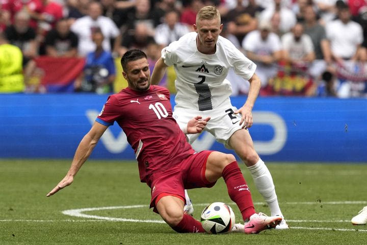 Euro 2024: Η βαθμολογία του τρίτου ομίλου μετά την ισοπαλία μεταξύ της Σλοβενίας και της Σερβίας
