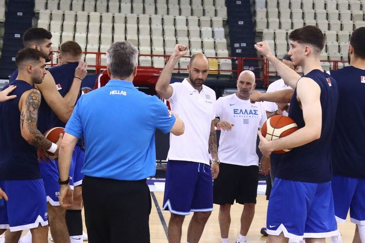 Εθνική ομάδα: Το επιτελείο του Βασίλη Σπανούλη ενόψει του Προολυμπιακού του ΣΕΦ