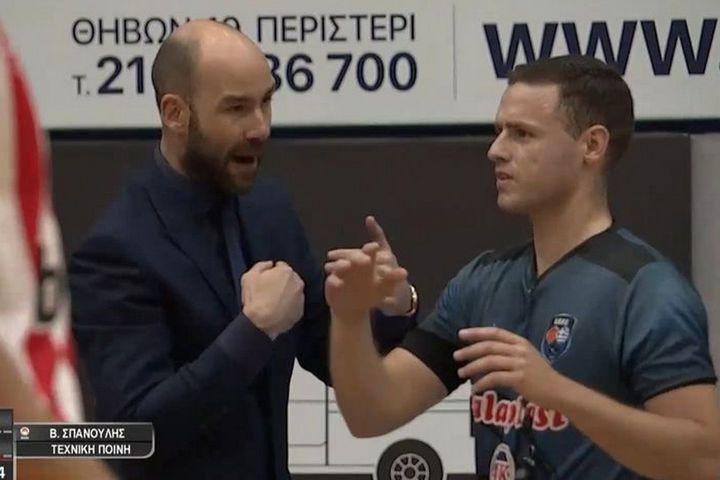 Περιστέρι bwin – Ολυμπιακός: Ο Σπανούλης ξέσπασε και δέχθηκε τεχνική ποινή