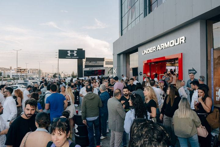 Under Armour στη Γλυφάδα: Ένα ξεχωριστό event για το πιο σύγχρονο κατάστημα της εταιρίας στην Ευρώπη