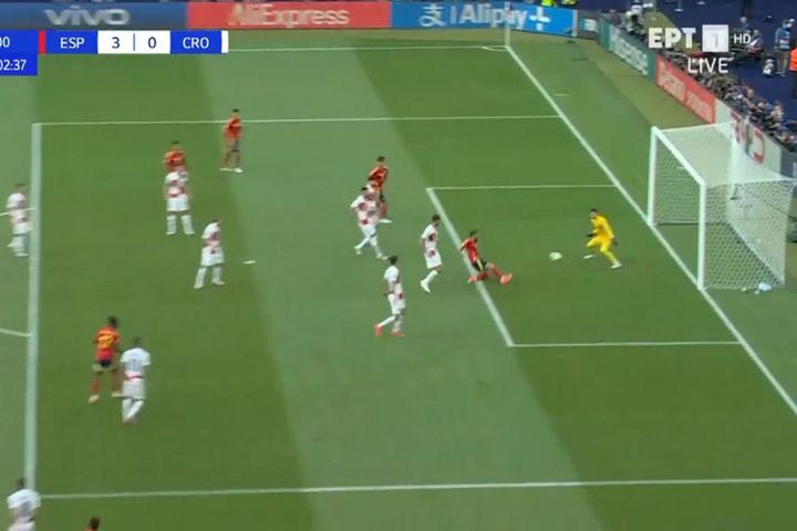 Euro 2024, Ισπανία – Κροατία: Ο Καρβαχάλ τσίμπησε υπέροχα τη μπάλα για το 3-0