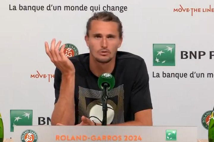 Ζβέρεφ για την υπόθεση κακοποίησης εις βάρος του: “Δεν θέλω να ακούσω ποτέ άλλη ερώτηση γι’ αυτό το θέμα”