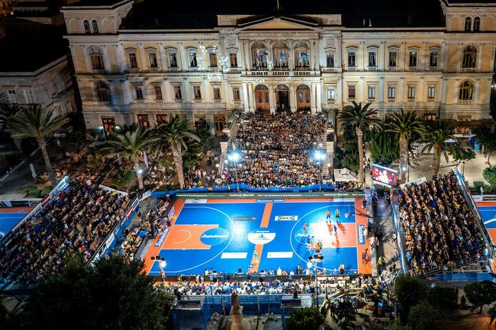 Στη Σύρο το μεγαλύτερο FIBA 3X3 Stoiximan AegeanBall Festival: Ρεκόρ συμμετοχών με 540 αθλητές και 330 αγώνες σε 3 ημέρες