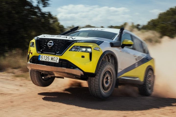 Η αγωνιστική εκδοχή του νέου Nissan X-Trail e-Power με e-4orce είναι εντυπωσιακή και ιδιαίτερα ικανή