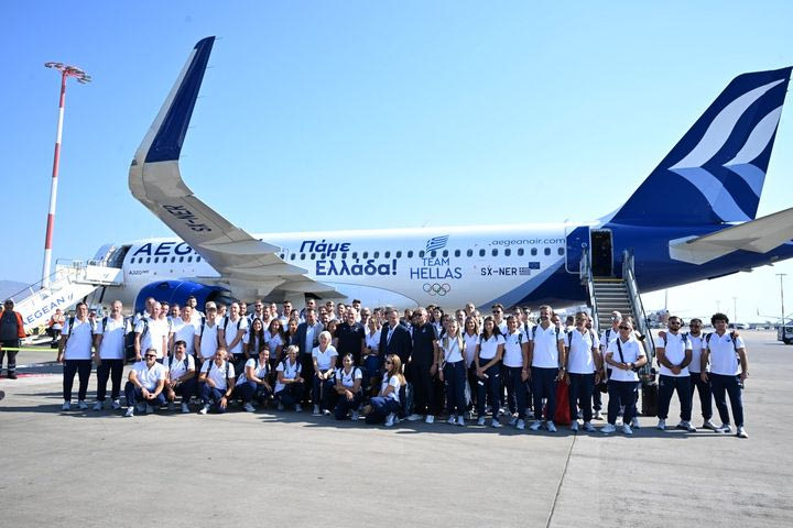 Ολυμπιακοί Αγώνες: Η Team Hellas πέταξε για το Παρίσι
