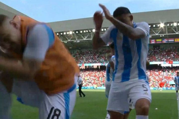 Τα επεισόδια μετά το ακυρωθέν γκολ της Αργεντινής