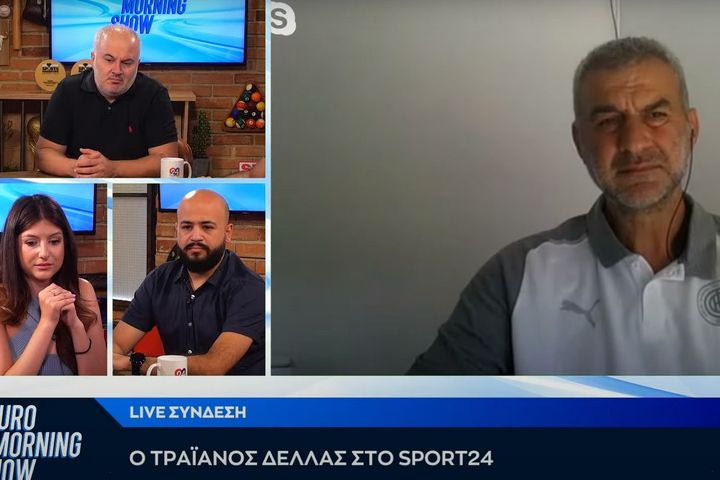 Ο Τραϊανός Δέλλας στο Euro Morning Show: “Η ξενομανία μάς κάνει όλους να φαινόμαστε υποδεέστεροι, οι Έλληνες έχουν ταλέντο”