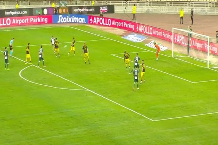 Παναθηναϊκός – Μπότεφ 2-1: Μεγάλη διπλή ευκαιρία για το τριφύλλι, με δοκάρι του Τζούριτσιτς και προσπάθεια του Γερεμέγεφ προ κενής εστίας