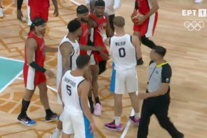 Ένταση ανάμεσα σε Λαρεντζάκη και Γκίλτζεους-Αλεξάντερ στο φινάλε του Ελλάδα – Καναδάς