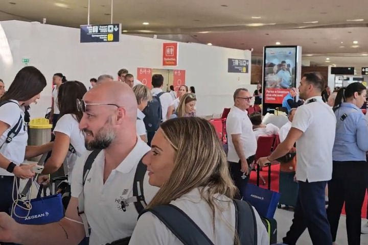 Ολυμπιακοί Αγώνες 2024: Η άφιξη της Team Hellas στο Παρίσι