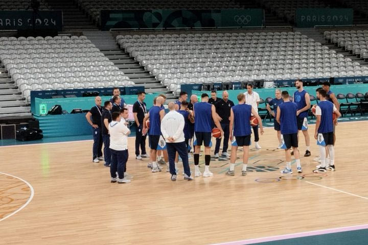 Ολυμπιακοί Αγώνες 2024: Η Εθνική Ελλάδας έκανε την πρώτη της προπόνηση στη Λιλ
