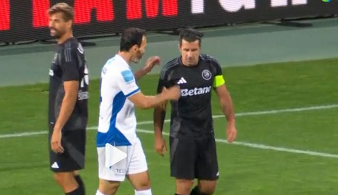 Νευρίασε ο Φίγκο μετά από χαμένη του ευκαιρία