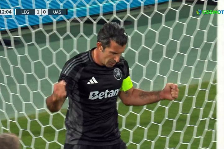 Ο Φίγκο ισοφάρισε με προβολή για τους UEFA All Stars