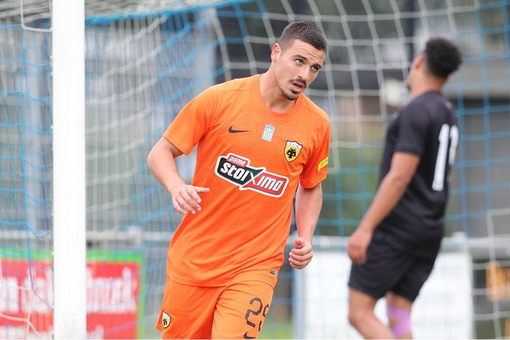 Το 1-0 της ΑΕΚ κόντρα στην Μπέρσχοτ με τον Γαλανόπουλο