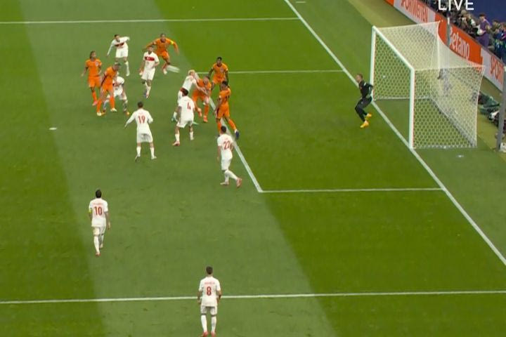 Το 1-1 της Ολλανδίας με τον Ντε Φράι