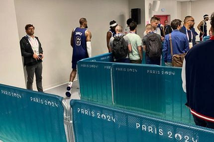 Ολυμπιακοί Αγώνες, Τζέιμς: Η εμπειρία να ακούς τα λόγια του ΛεΜπρόν ανάμεσα σε 100 Αμερικανούς δημοσιογράφους