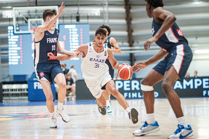 EuroBasket U18, Ελλάδα – Γαλλία 66-69: Πάλεψε, αλλά λύγισε στο τέλος η Εθνική Εφήβων