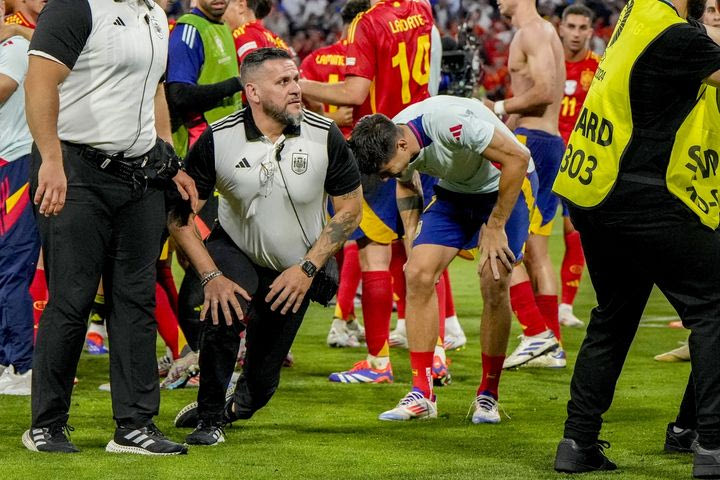Euro 2024, Εθνική Ισπανίας: Σεκιούριτι τραυμάτισε τον Μοράτα στην προσπάθειά του να πιάσει εισβολέα