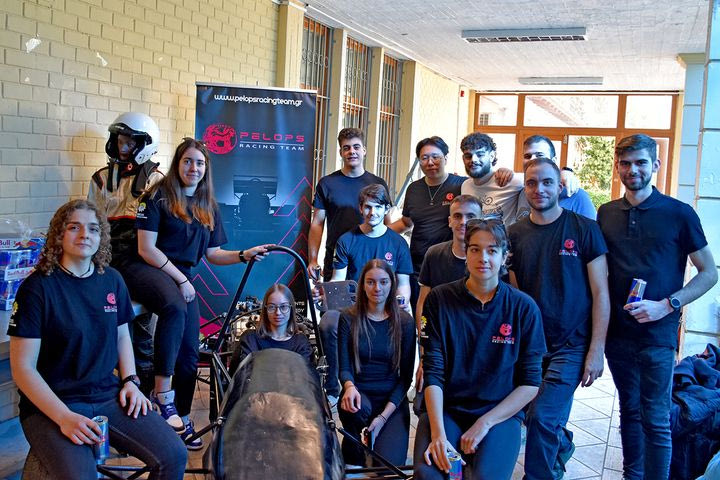 Πώς γεννήθηκε σε χρόνο-ρεκόρ η Pelops Racing, που θα ταξιδέψει στο φετινό διαγωνισμό Formula Student στην Ιταλία
