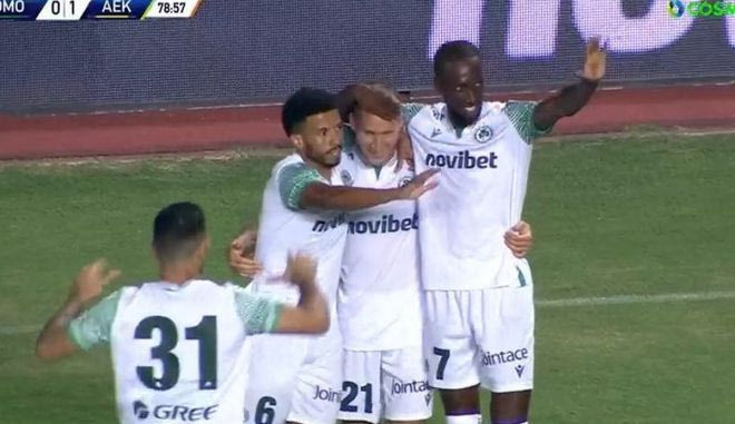 Η Ομόνοια ισοφάρισε 1-1 με τον Σίνιτς