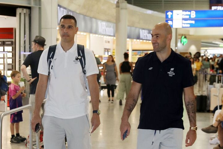 Εθνική Ελλάδας: Τα κλικ από την αναχώρηση της επίσημης αγαπημένης για Σερβία