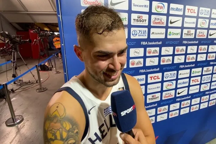 Ο Βασίλης Τολιόπουλος στο SPORT24 μετά τη νίκη της Εθνικής επί της Σλοβενίας