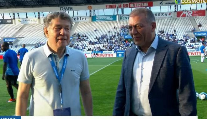 Τα συγχαρητήρια του Γιάννη Βρούτση στον Ρεχάγκελ και το δώρο εκ μέρους της Ελληνικής Κυβέρνησης