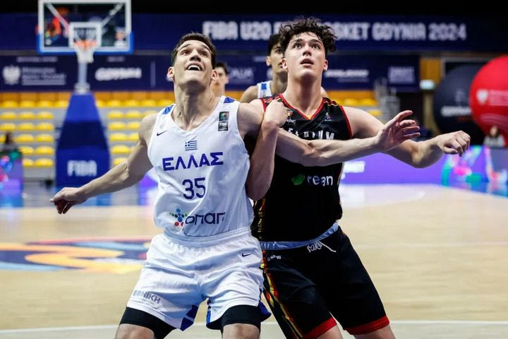 Τα highlights από τη νίκη της Εθνικής Νέων επί του Βελγίου, που της χάρισε το χάλκινο μετάλλιο