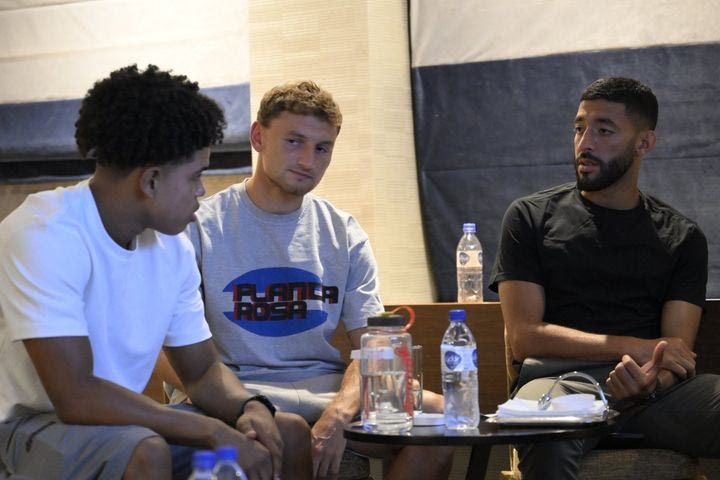 ΠΑΟΚ: Τσάλοφ, Τισουντάλι και Σορετίρε παρακολούθησαν παρέα τον αγώνα με την Μπόρατς
