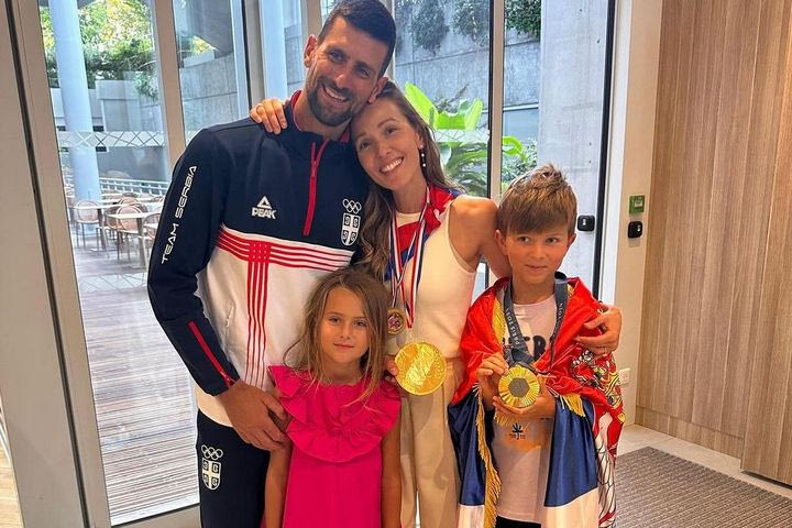 Ολυμπιακοί Αγώνες, Νόβακ Τζόκοβιτς: Η ανάρτηση της συζύγου του μετά την κατάκτηση του χρυσού μεταλλίου