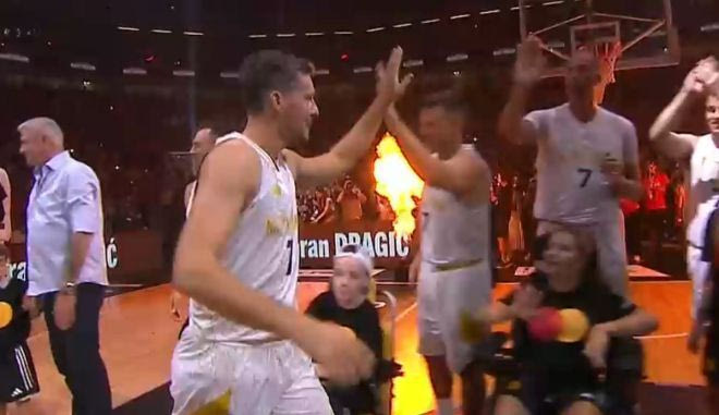 Η παρουσίαση της ομάδας του Ντράγκιτς στο φιλικό προς τιμήν του