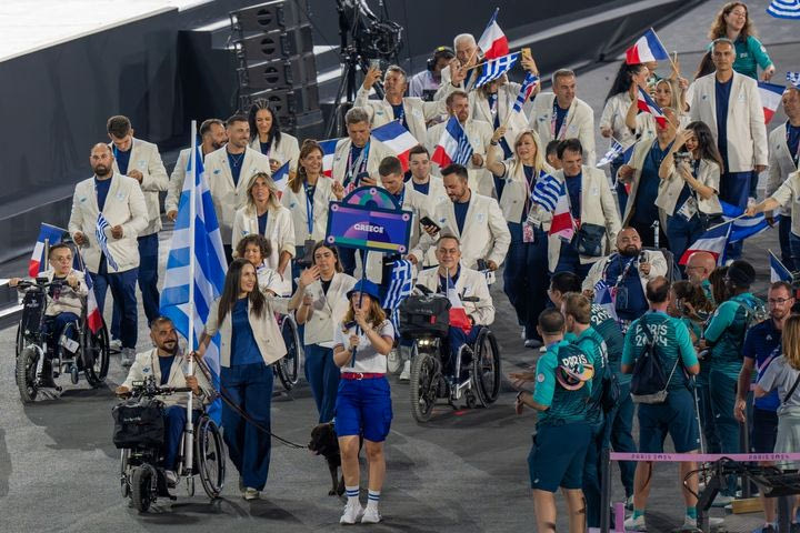 Παραολυμπιακοί Αγώνες: Η είσοδος της Ελλάδας και της Κύπρου στην Τελετή Έναρξης