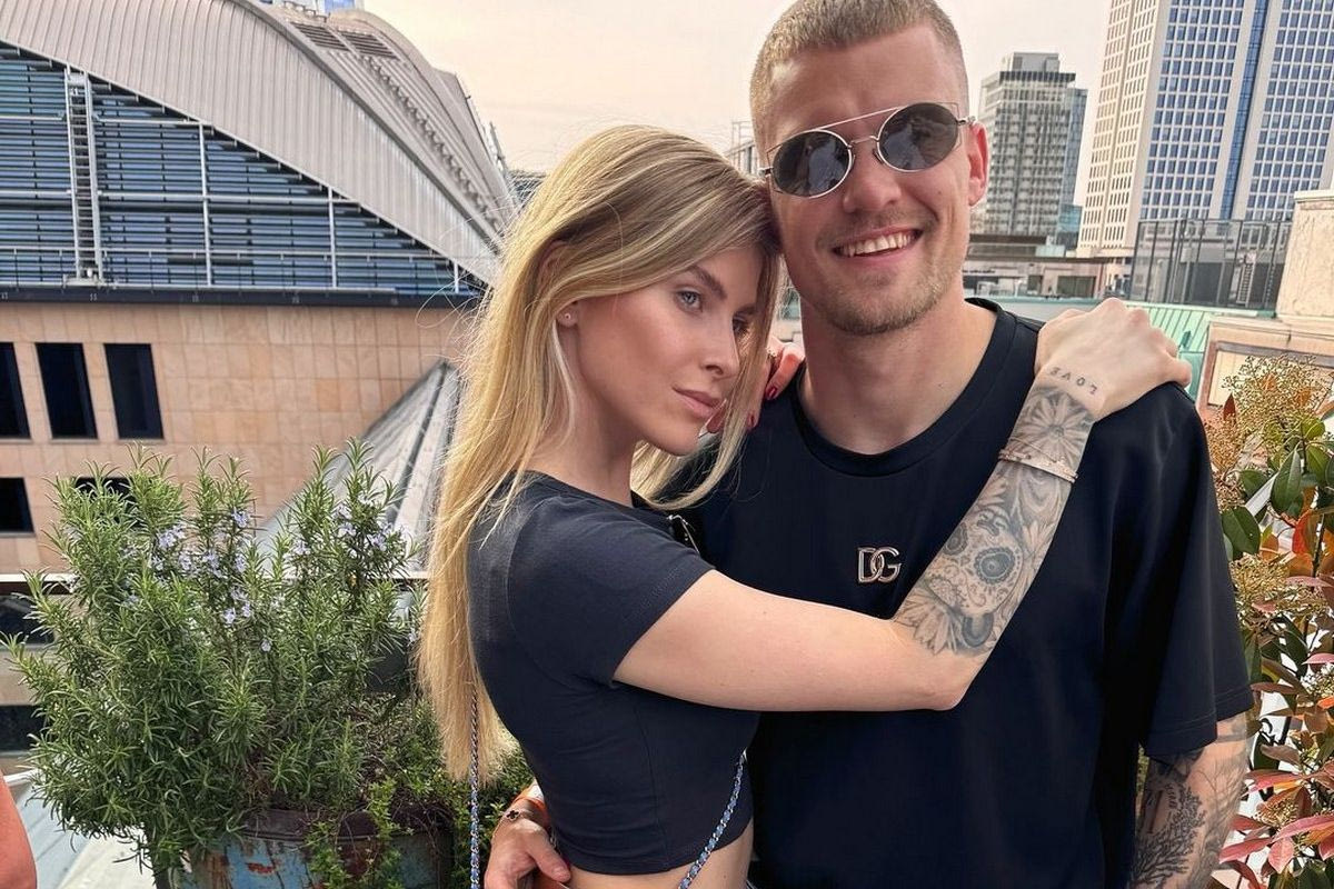 Ο Φίλιπ Μαξ μαζί με την σύζυγό του