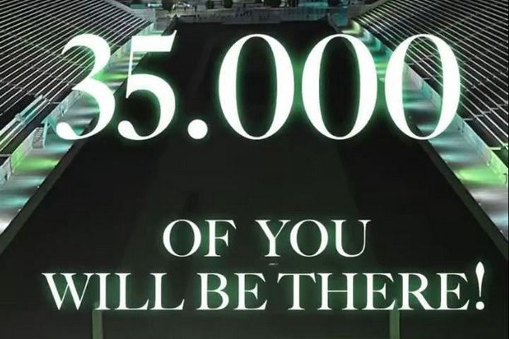 Παναθηναϊκός AKTOR: Sold-out τα 35.000 εισιτήρια για το “Παύλος Γιαννακόπουλος”, θα γίνει Πανευρωπαϊκό ρεκόρ στο Καλλιμάρμαρο