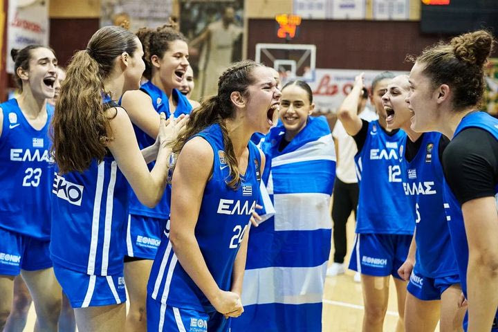 Βουλγαρία – Ελλάδα: Θρίαμβος για την εθνική Νεανίδων που κατέκτησε το χάλκινο στο EuroBasket U18 Β’ Κατηγορίας και εξασφάλισε την άνοδο